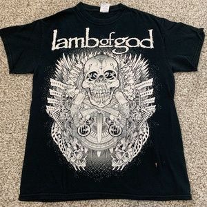 Lamb of God Resolution Band Tour 2013 Tee Medium